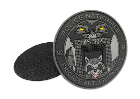 Politie klittenband patches